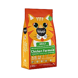 Kittylife Tavuk Etli Kısırlaştırılmış Kedi Maması (2 kg)