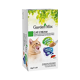 Gardenmix Kedi Ödül Kreması XXL Tavuk +Kuzu (24 x 15 g)