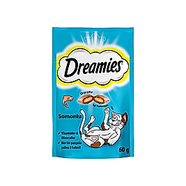 Dreamies Somonlu Kedi Ödülü (60 g)