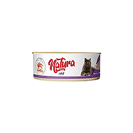 Natura Ton Balıklı ve Yengeçli Yetişkin Kedi Konserve Maması (70 g)