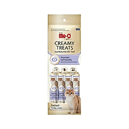 Me-O Creamy Treats Ton Balıklı ve Taurinli Kedi Ödül Maması (4 x 15 g)