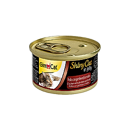 GimCat Shinycat Malt Özlü, Tavuk Etli & Karidesli Yetişkin Kedi Konserve Maması (70 g)