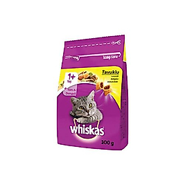 Whiskas Tavuk Etli ve Sebzeli Yetişkin Kedi Maması (300 g)