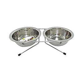 Nunbell Çelik Mama Kabı No: 8124 (2'li)