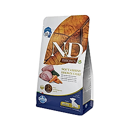 N&D Brown Kuzulu Spirulinalı Mini Yavru Köpek Maması (1,5 kg)