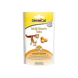 GimCat Multi-Vitamin Kedi Ödül Tableti (40 g)