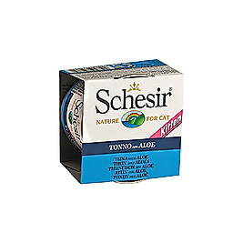 Schesir Ton Balıklı ve Aloe Veralı Yavru Kedi Konserve Maması (85 g)