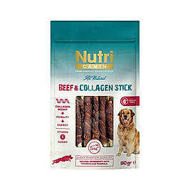 Nutri Canin Beef & Collagen Stick Köpek Ödülü (80 g)