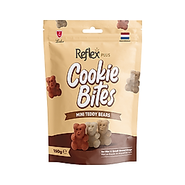 Reflex Plus Cookie Bites Mini Teddy Bears Köpek Ödül Maması (150 g)
