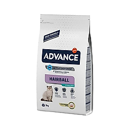 Advance Hairball Hindi Etli Kısırlaştırılmış Kedi Maması (3 kg)