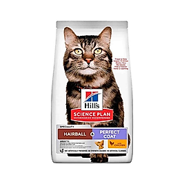Hill's Antihairball & Perfect Coat Tavuk Etli Yetişkin Kedi Maması (1,5 kg)