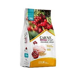 Carni Life Kızılcıklı, Tavuk Etli & Narlı Yavru Kedi Maması (1,5 kg)