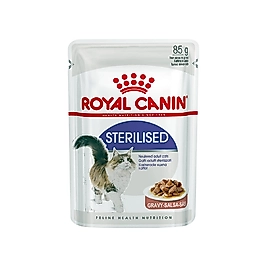 Royal Canin Gravy Kısırlaştırılmış Yetişkin Kedi Pouch Yaş Mama (85 g)