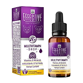 Effective Kedi Ve Köpek Takviye Ürünleri Multivitamin 50 Ml