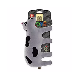 Doggie Peluş İnek Figürlü Köpek Oyuncağı (20 cm)