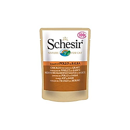 Schesir Gravy Tavuk Etli Yetişkin Kedi Konserve Maması (85 g)