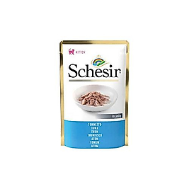 Schesir Jelly Ton Balıklı Yavru Kedi Konserve Maması (85 g)