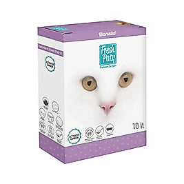 Fresh Paty Aktif Karbon Kokusuz Kedi Kumu (10 L)