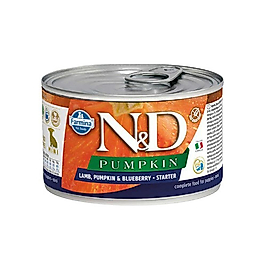 N&D Pumpkin Kuzu Etli, Bal Kabaklı & Yaban Mersinli Yetişkin Köpek Konserve Maması (140 g)