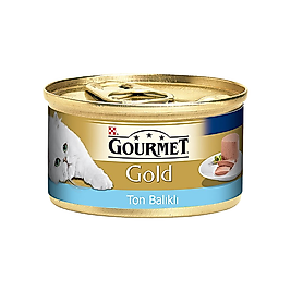 Purina Gourmet Gold Kıyılmış Ton Balıklı Yetişkin Kedi Konserve Maması (85 g)