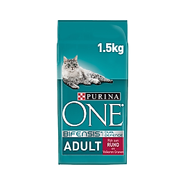 Purina One Sığır Etli Yetişkin Kedi Maması (1,5 kg)