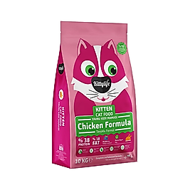 Kittylife Super Premium Tavuk Etli Yavru Kedi Maması (10 kg)