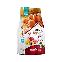 Carni Life Sığır Etli ve Erikli Yetişkin Köpek Maması (2,5 kg)