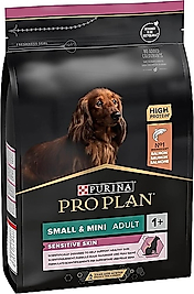 Purina Pro Plan Sensitive Skin Somon Etli Küçük ve Mini Irk Yetişkin Köpek Maması (7 kg)