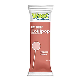 Wooc Tavuk ve Kızılcık Aromalı Dondurularak Kurutulmuş Kedi Ödülü Lolipop 1.4 Gr
