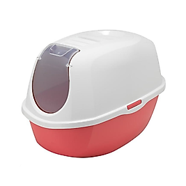 Moderna Smart Kırmızı Kapalı Kedi Tuvaleti (54 cm)