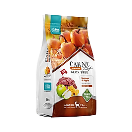Carni Life Geyik Etli ve Elmalı Yetişkin Köpek Maması (2,5 kg)
