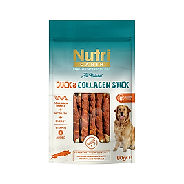 Nutri Canin Duck & Collagen Köpek Ödülü (80 g)