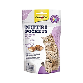 GimCat Nutri Pockets Ördek Etli Kedi Ödülü (60 g)