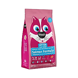 Kittylife Super Premium Kitten Somonlu Yavru Kedi Maması (10 kg)