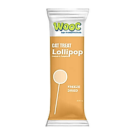 Wooc Tavuk ve Balkabak Aromalı Dondurularak Kurutulmuş Kedi Ödülü Lolipop 1.4 Gr