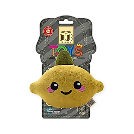 Doggie Peluş Limon Figürlü Köpek Oyuncağı (11 cm)