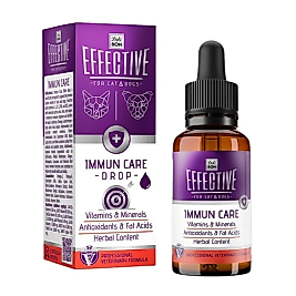 Effective Kedi Ve Köpek Takviye Ürünleri Bağışıklık Sistem Sağlığı 50 Ml