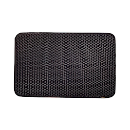 Cattie Kum Toplayıcı Fonsiyonel Siyah Kedi Paspası (50 x 75 cm)