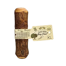 Doggie Doğal Zeytin Ağacı Çiğneme Kemiği Oyuncağı (XL)