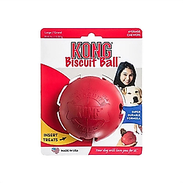 Kong Large Biscuit Ball Top Şeklinde Köpek Oyuncağı