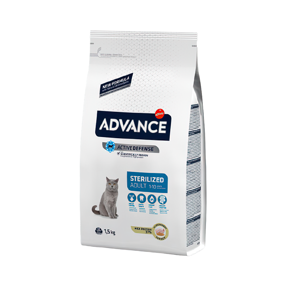 Advance Hindi Etli Kısırlaştırılmış Yetişkin Kedi Maması (1,5 kg)