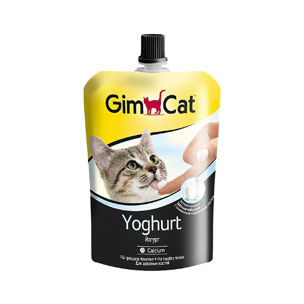 GimCat Kalsiyum İlaveli Kedi Ödül Yoğurdu (150 g)