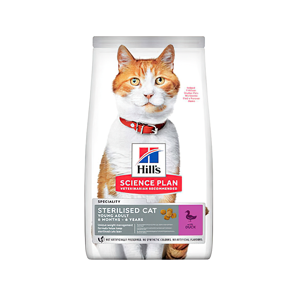 Hill's Science Plan Ördek Etli Kısırlaştırılmış Kedi Maması (1,5 kg)