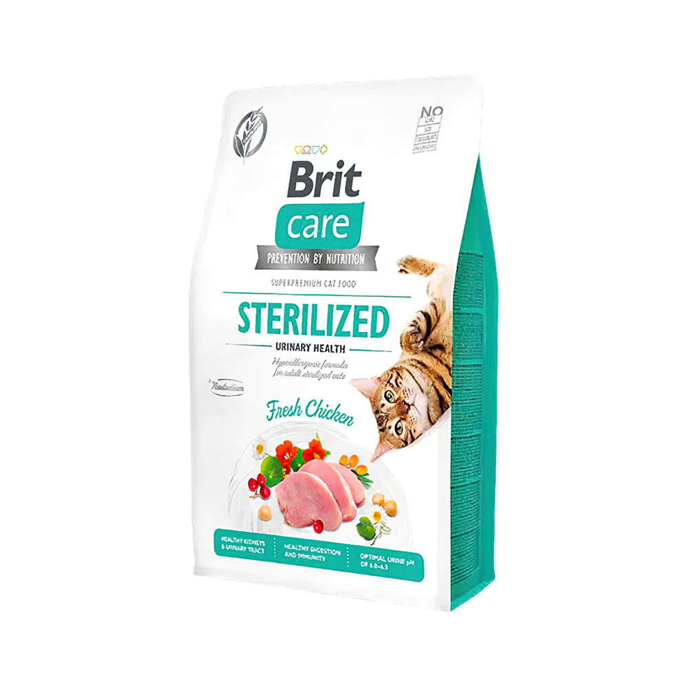 Brit Care Tahılsız Tavuk Etli Kısırlaştırılmış Kedi Maması (2 kg)