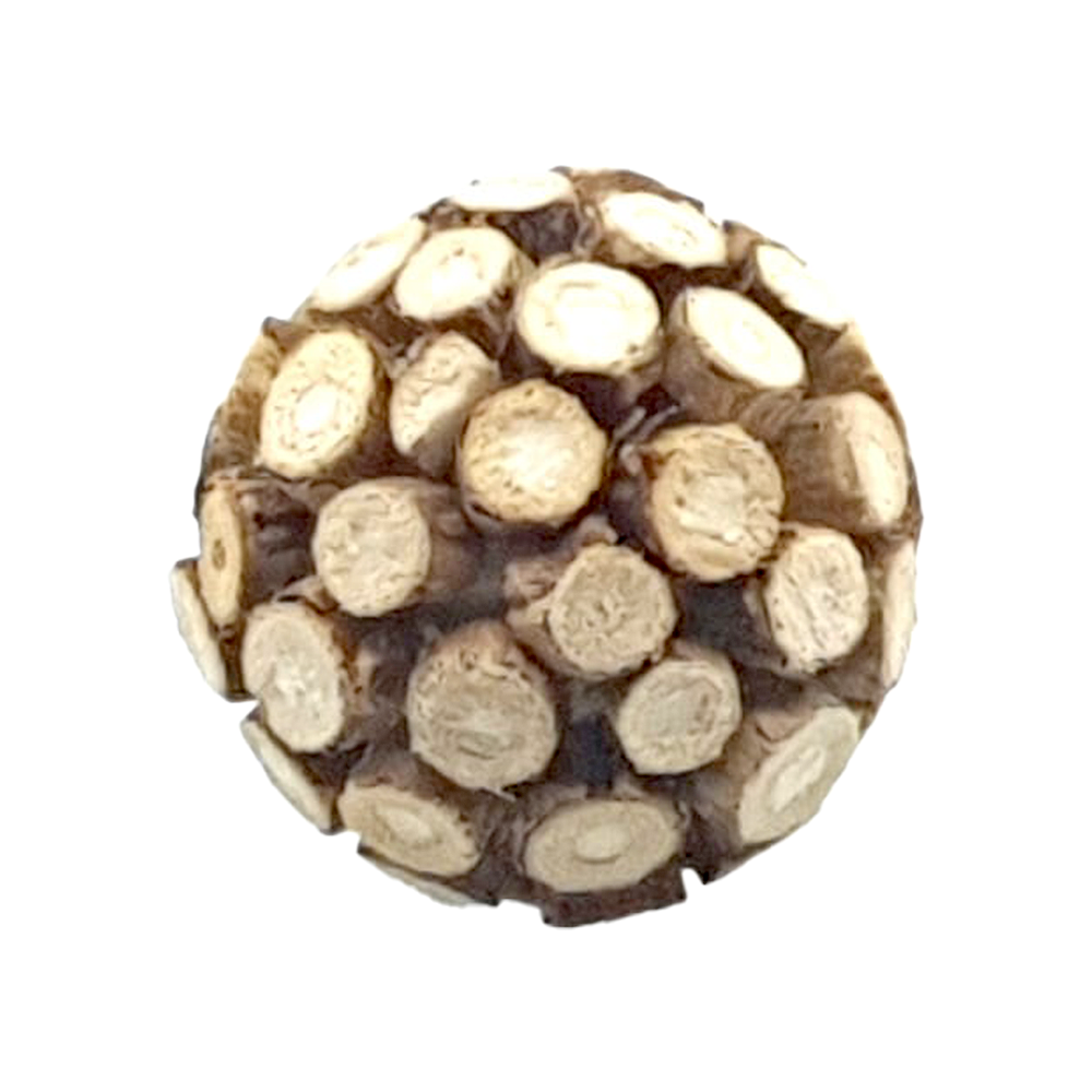 Eastland Matatabili Çıngıraklı Ahşap Top Kedi Oyuncağı (4 cm)