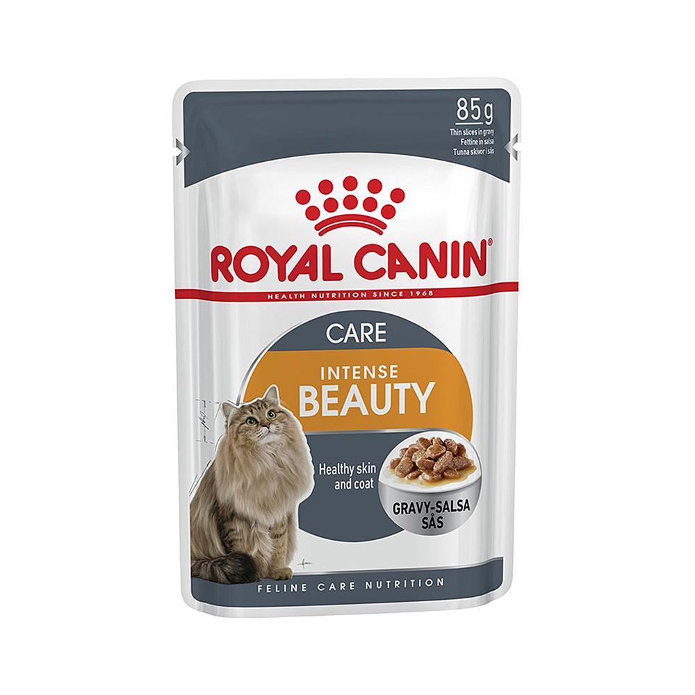 Royal Canin Intense Beauty Gravy Kedi Pouch Yaş Mama (85 g)