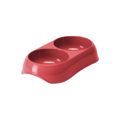 Moderna Gusto Kırmızı İkili Mama Kabı (2 x 200 ml)