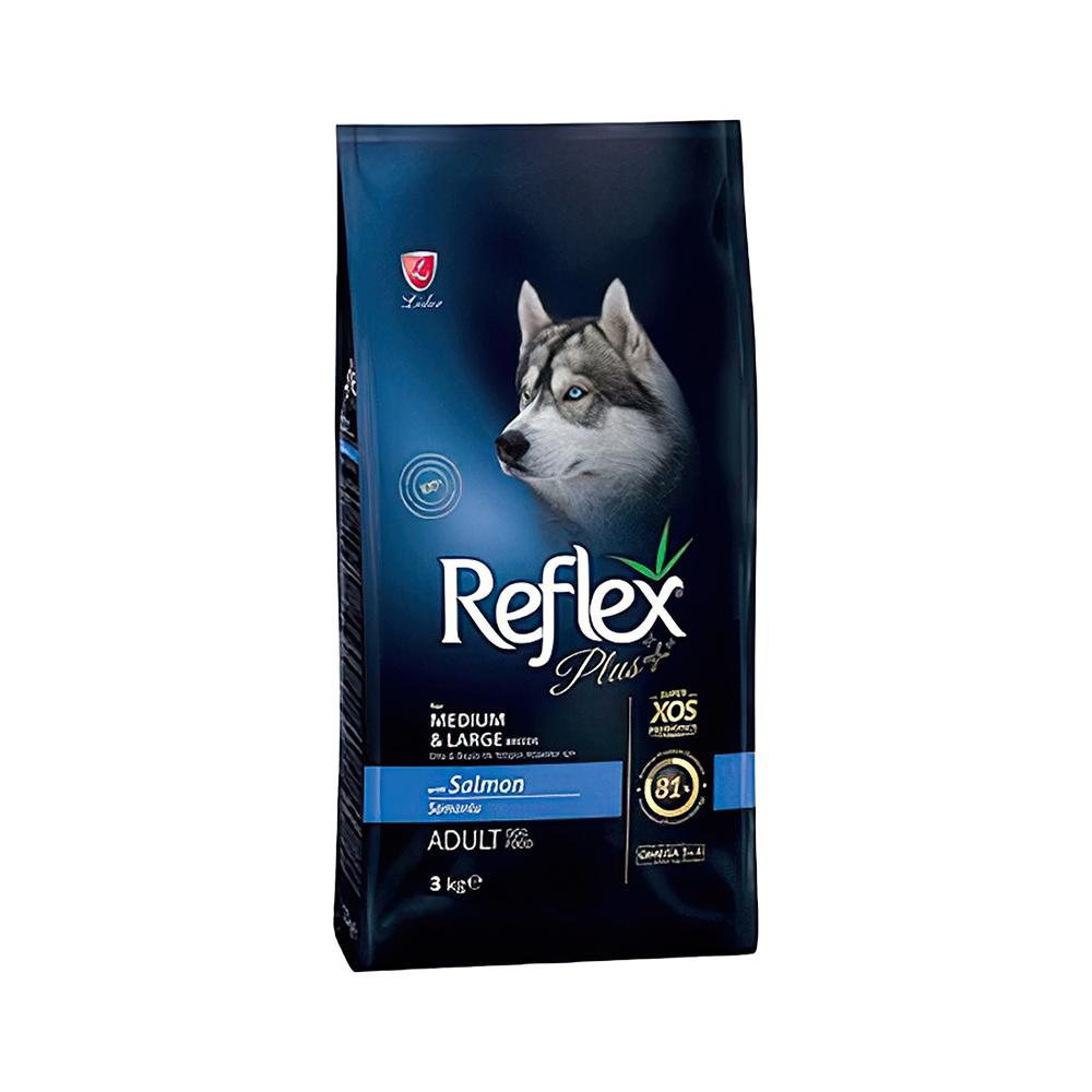 Reflex Plus Somonlu Büyük Irk Yetişkin Köpek Maması (3 kg)