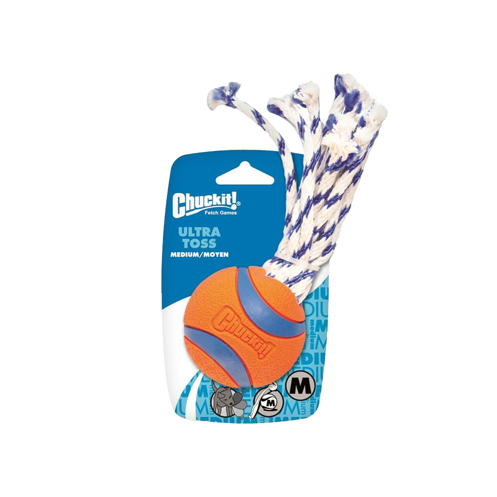 Chuckit! Ultra Toss Püsküllü Orta Oyun Topu