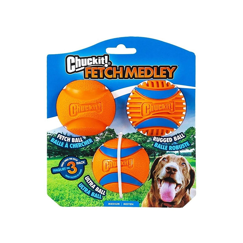 Chuckit! Ultra Duo Tug Köpek Çekiştirme Topu (3'lü)